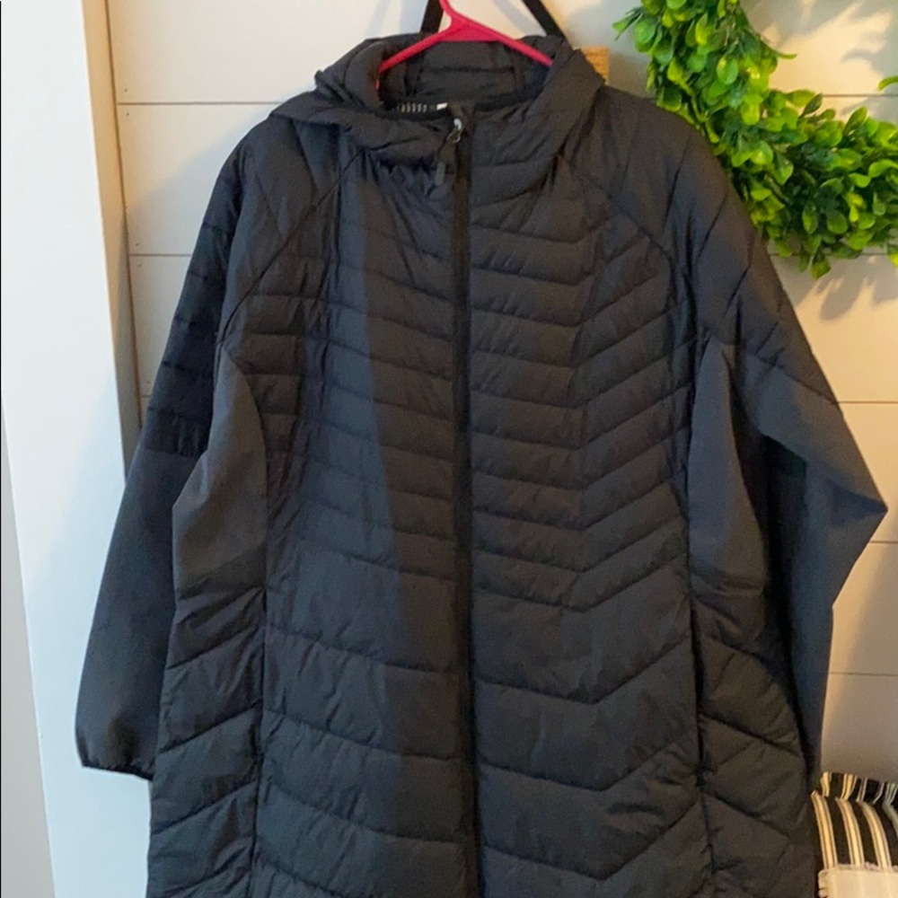 Hooded Columbia jacket